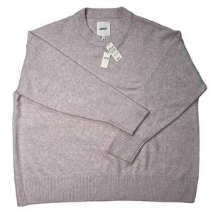 Aerie Unreal Sweater NWT Lavender Dawn Oversized Pullover Women’s Size Large